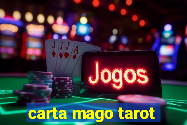 carta mago tarot